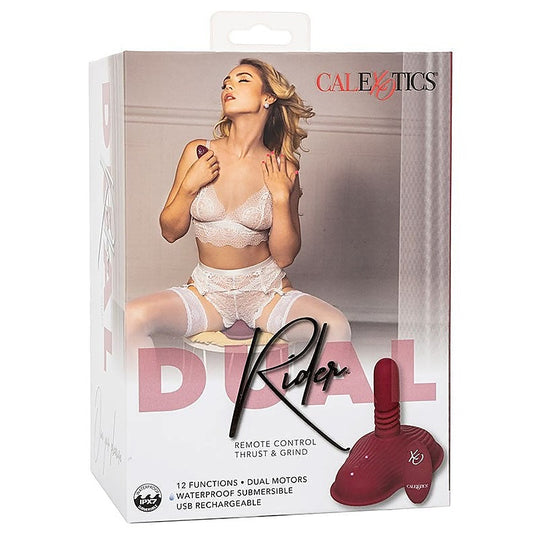 Dual Rider Remote Control Thrust and Grind Vibrating Massager