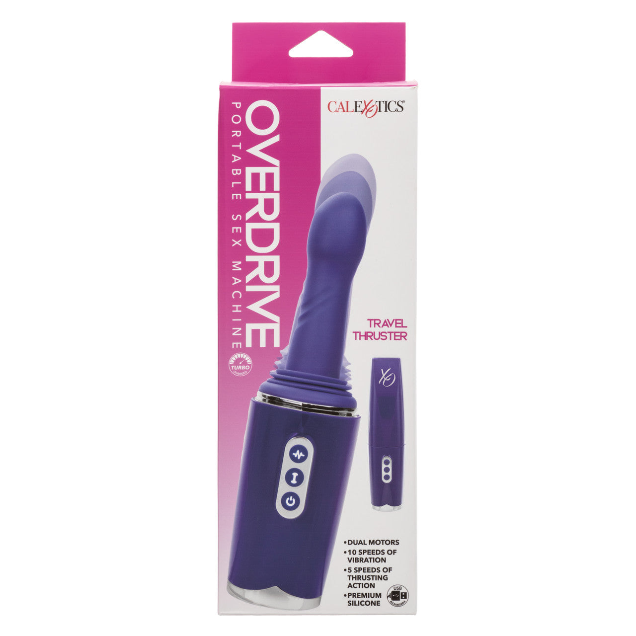 CelExotics Overdrive Portable Sex Machine Travel Thruster Sex Machines