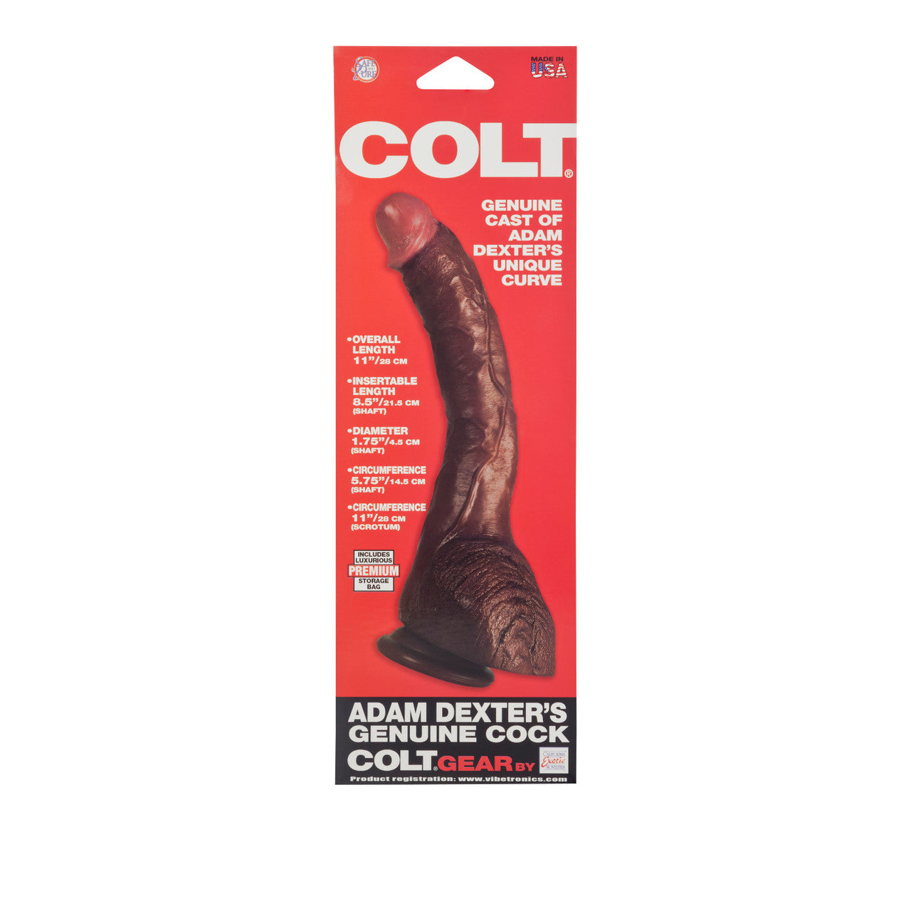Colt Adam Dexter Super Realistic Cock Realistic Dildos