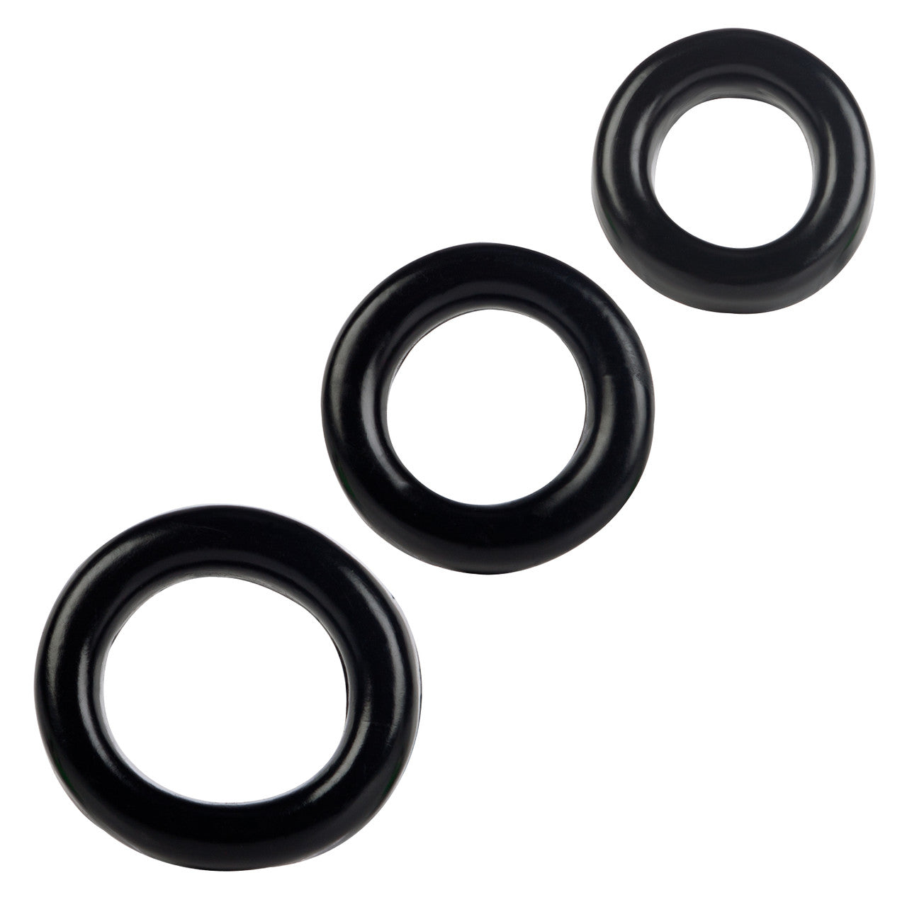 Colt 3 Piece Stretchy Mens Cock Ring Set Cock Rings