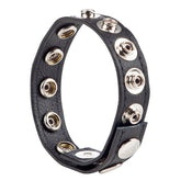 Colt Adjustable 8 Snap Fastener Leather C/B Strap Cock Ring Cock Rings