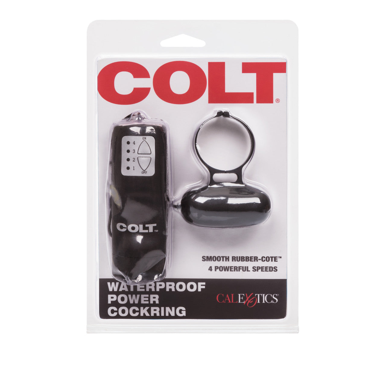 Colt Waterproof Power 4 Speed Mens Cock Ring Vibrating Cock Rings