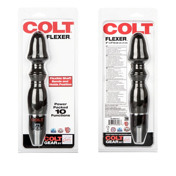 Colt Flexer 10 Functions Silicone Anal Vibrator Anal Vibrators