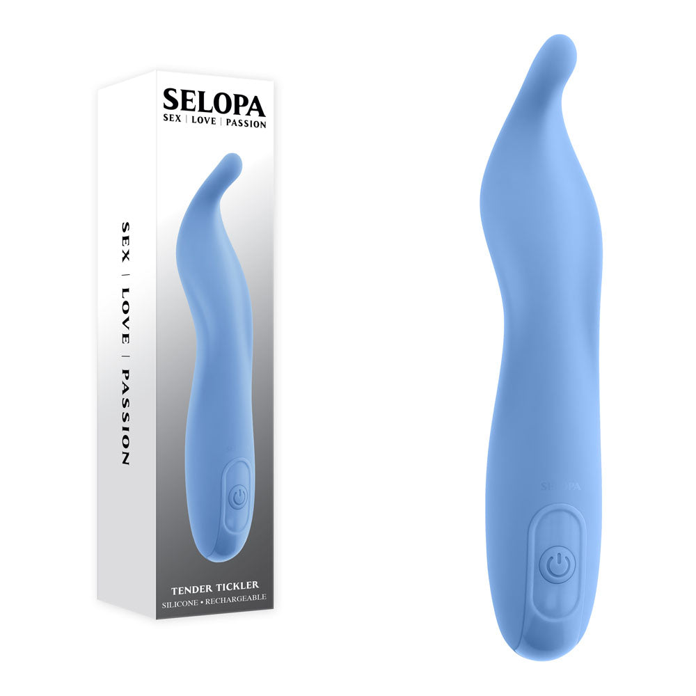 Selopa TENDER TICKLER USB Rechargeable Pinpoint Stimulator Clit Ticklers and Pulsators