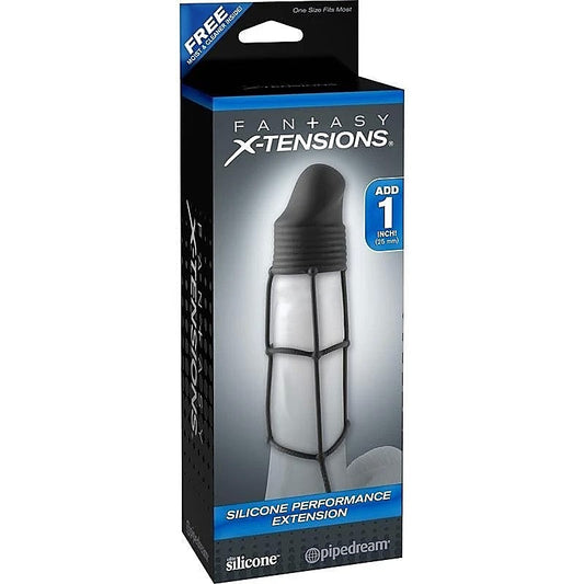 Fantasy X-Tensions Real Feel Twin Teazer Penis Extension - Pumps, Extenders and Sleeves