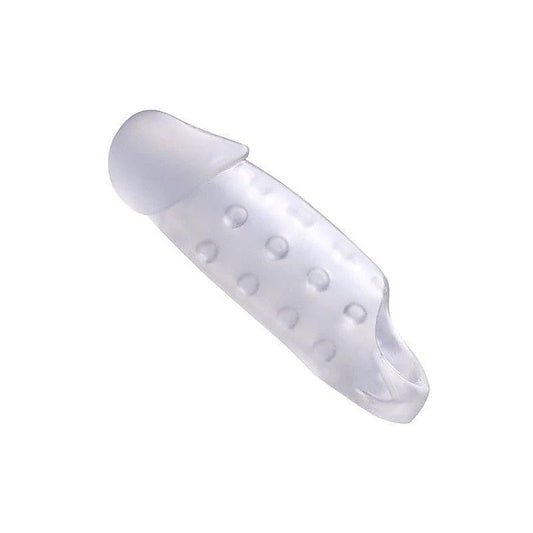 Tom of Finland Clear Smooth Cock Enhancer - Grip and Retain for Heightened Sensations