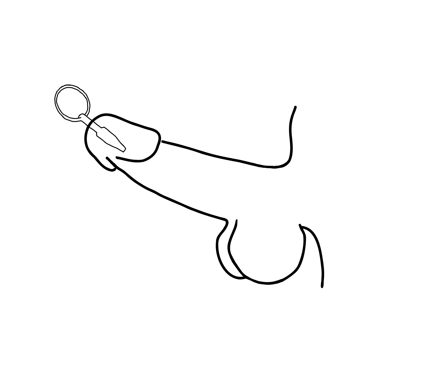 Love In Leather Cum Thru Penis Plug With Ring Urethral Sounds