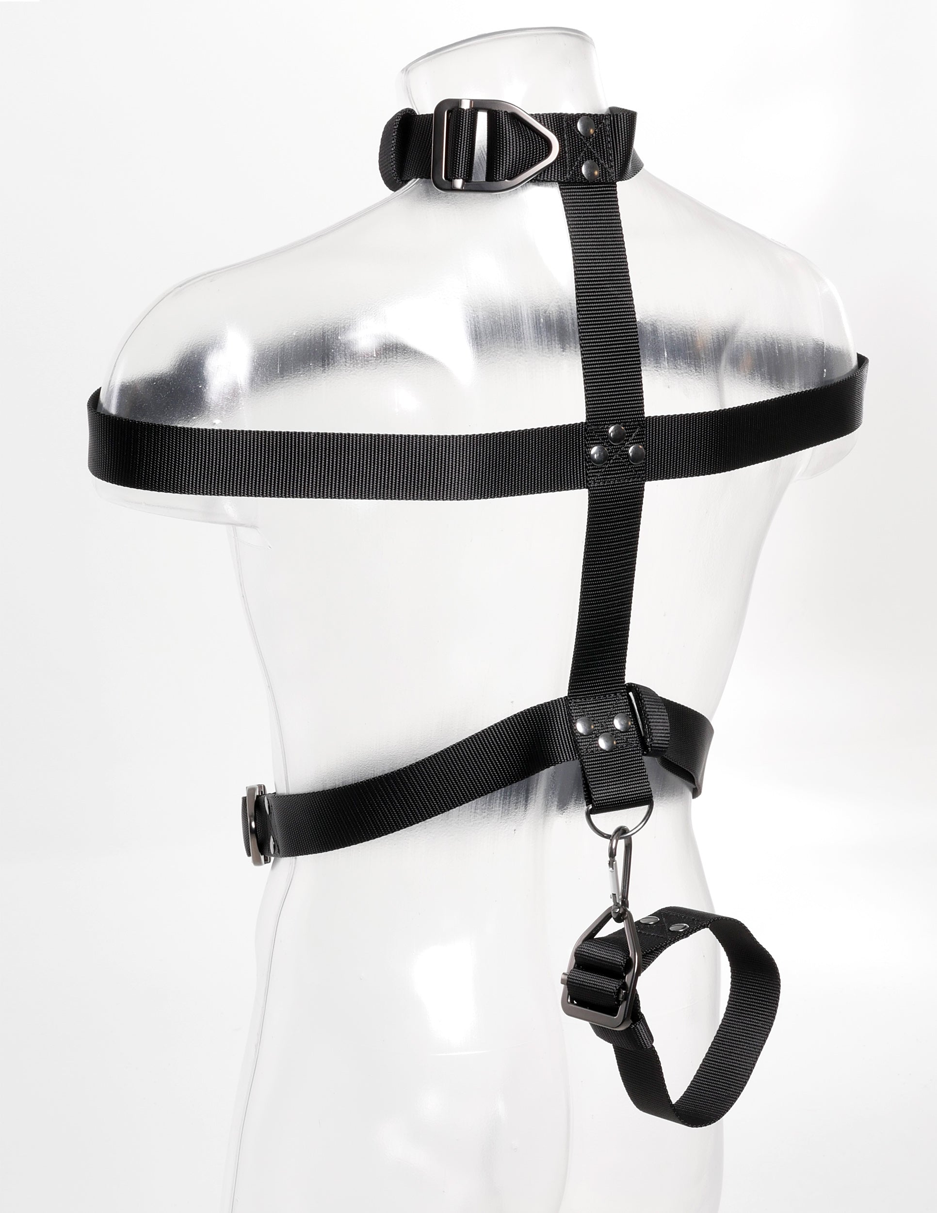 Pipedream Sir Richards Command BDSM Play Body Binder Cuffs and Restraints
