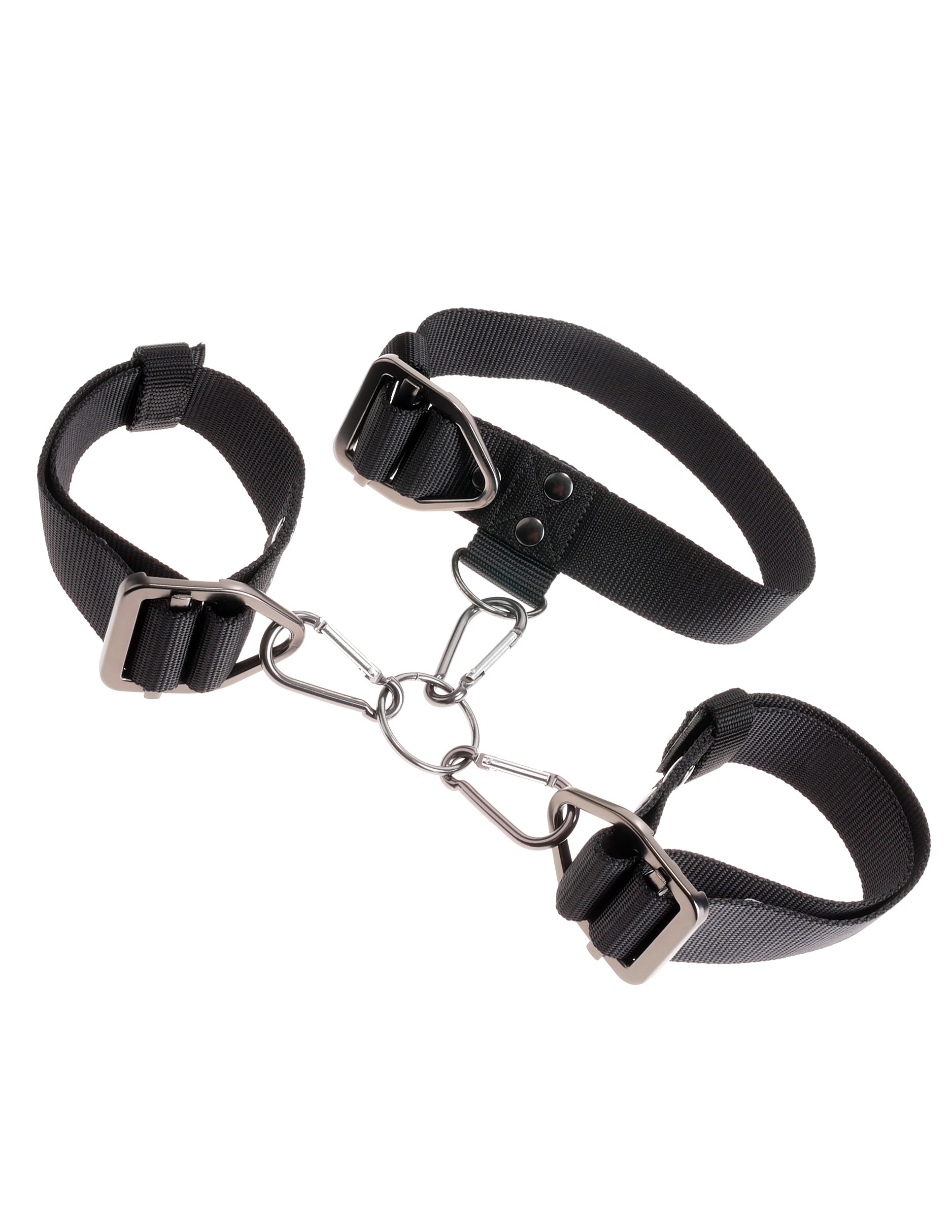 Pipedream Sir Richards Command BDSM Cuff and Collar Set Cuffs and Restraints
