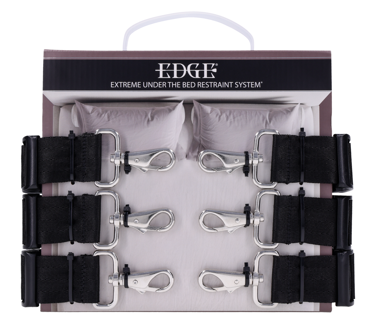 Sportsheets EDGE Extreme Under the Bed Restraint System - Cuffs And Restraints