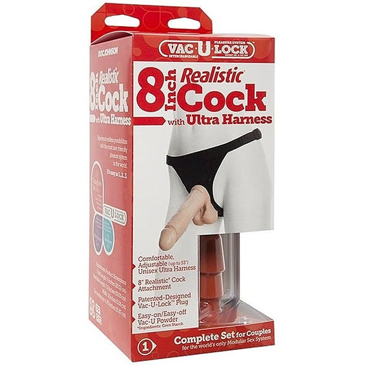 Vac-U-Lock Set 8 Realistic Ultra Harness