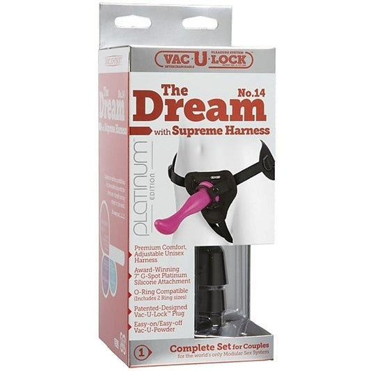 Vac-U-Lock Platinum The Dream No. 14 with Supreme Harness