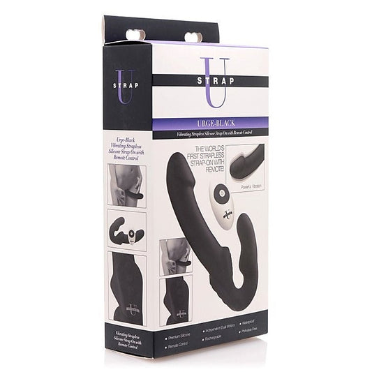 Urge Strapless Strap On With Remote - Strap On Sextoys