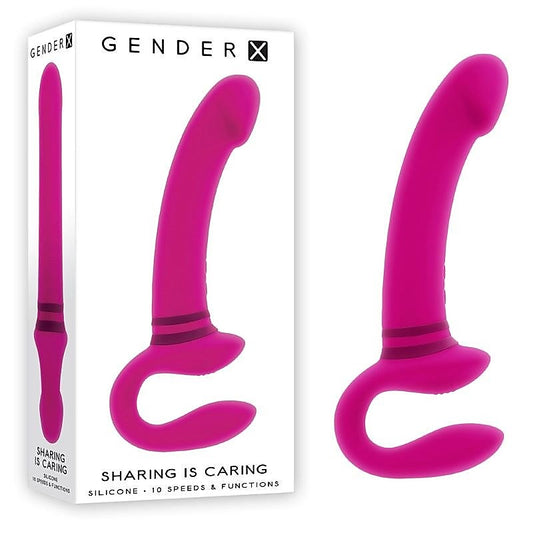 Gender X SHARING IS CARING - Pink - Strap On Sextoys