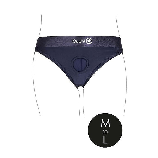 Ouch Vibrating Strap-on Hipster - Unleash the Thrill - Strap On Sextoys