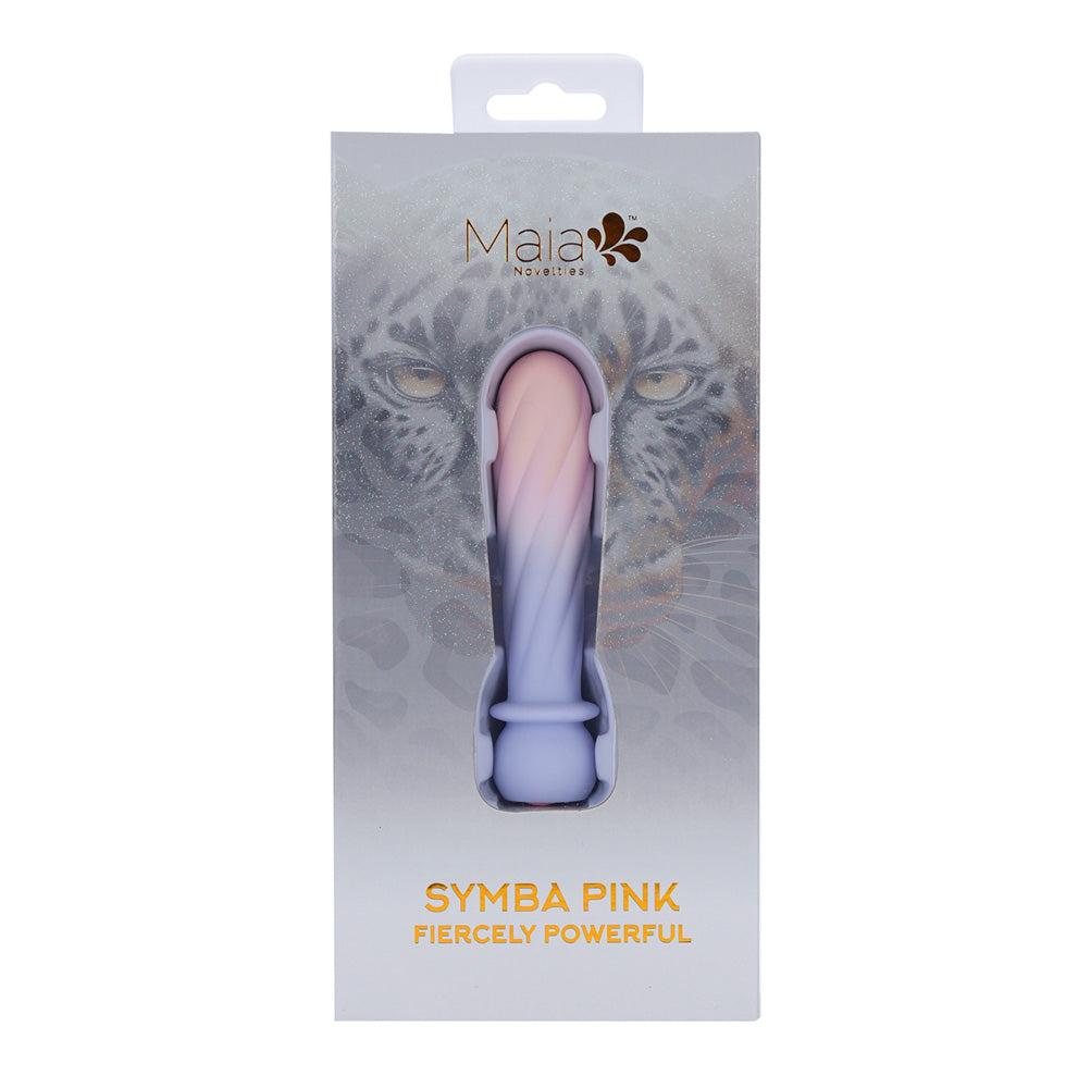 Maia SYMBA Swirl USB Rechargeable Flexible Bullet Vibrator - Bullet Vibrators