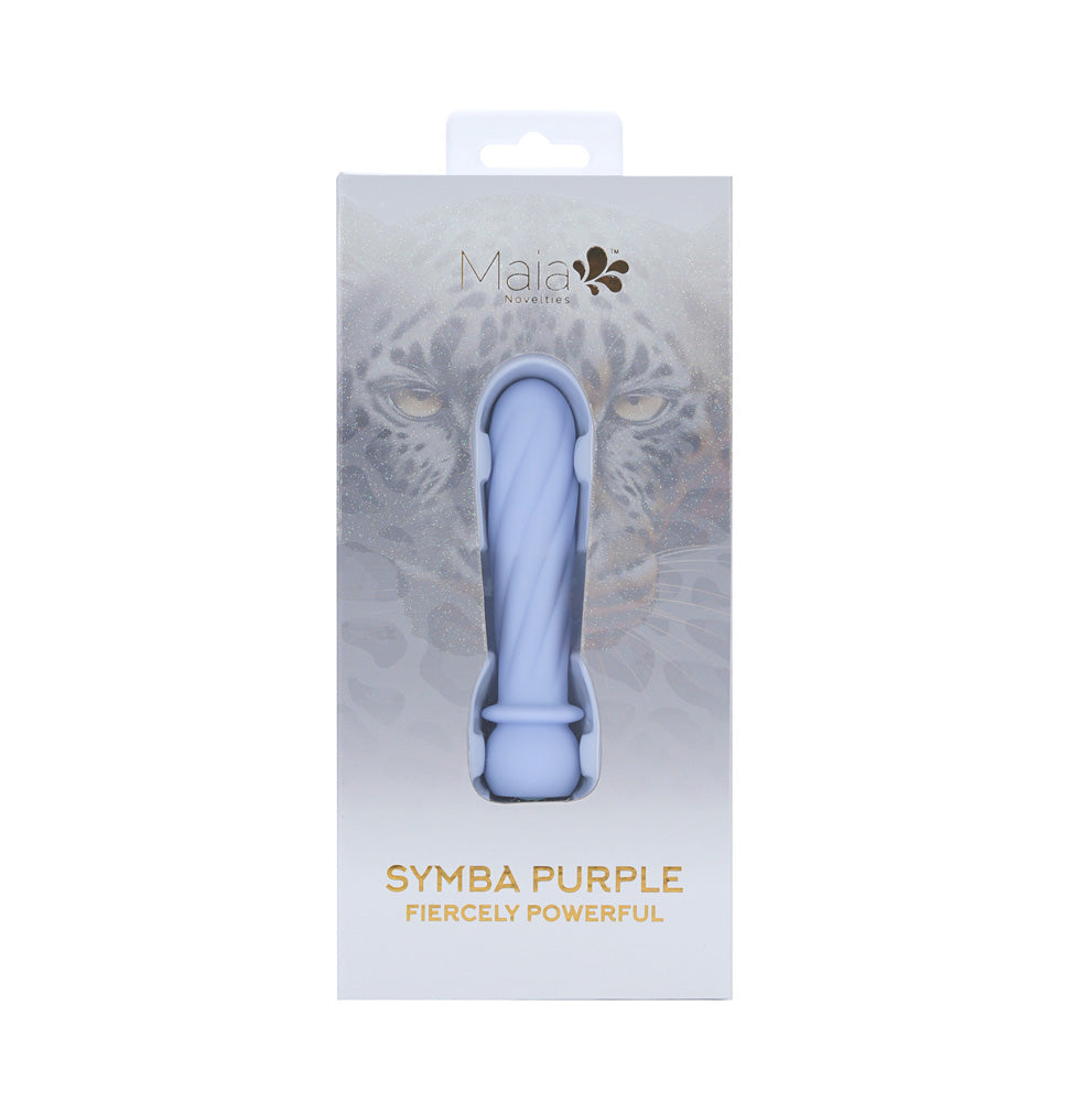 Maia SYMBA Swirl USB Rechargeable Flexible Bullet Vibrator - Bullet Vibrators