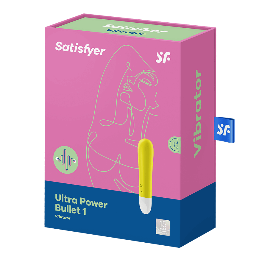 Satisfyer Ultra Power Bullet 1 Waterproof Adult Massager Remote Control Vibrators