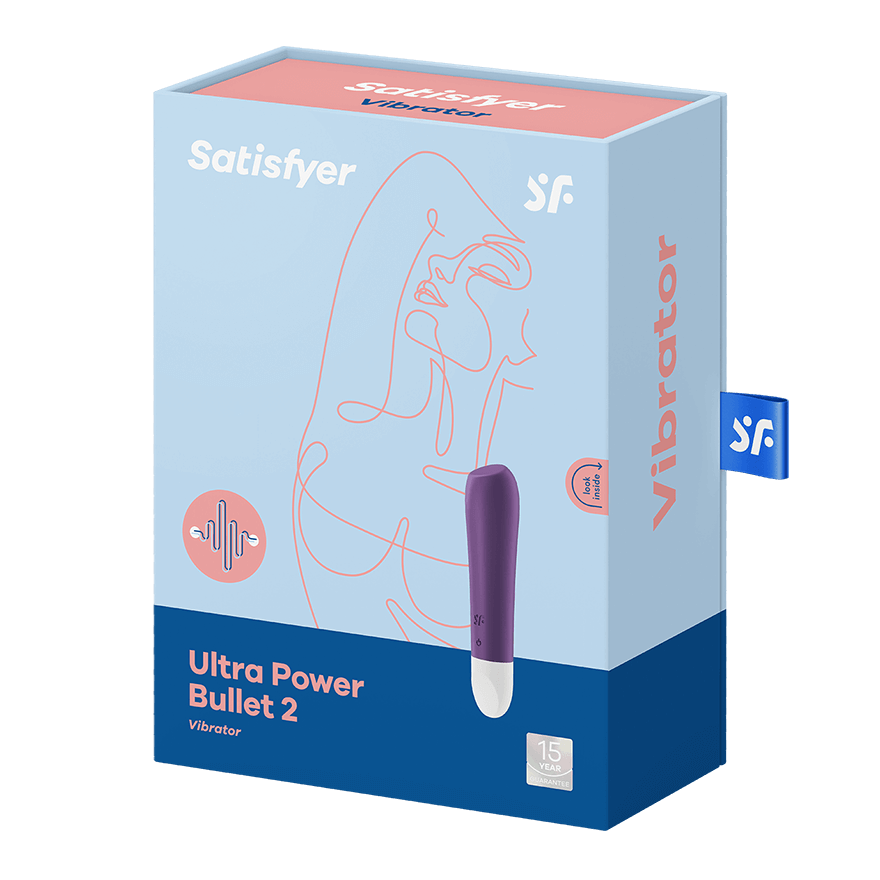 Satisfyer Ultra Power Bullet 2 Intense Clitoral Stimulator Bullet Vibrators