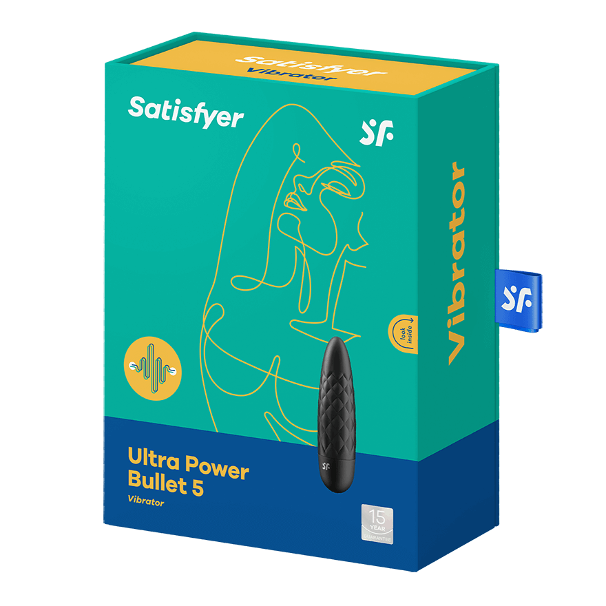 Satisfyer Ultra Power Bullet 5 Powerful Clitoral Vibrator Bullet Vibrators