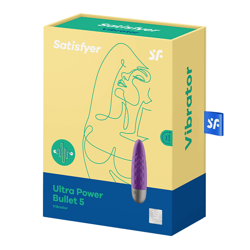 Satisfyer Ultra Power Bullet 5 Powerful Clitoral Vibrator Bullet Vibrators