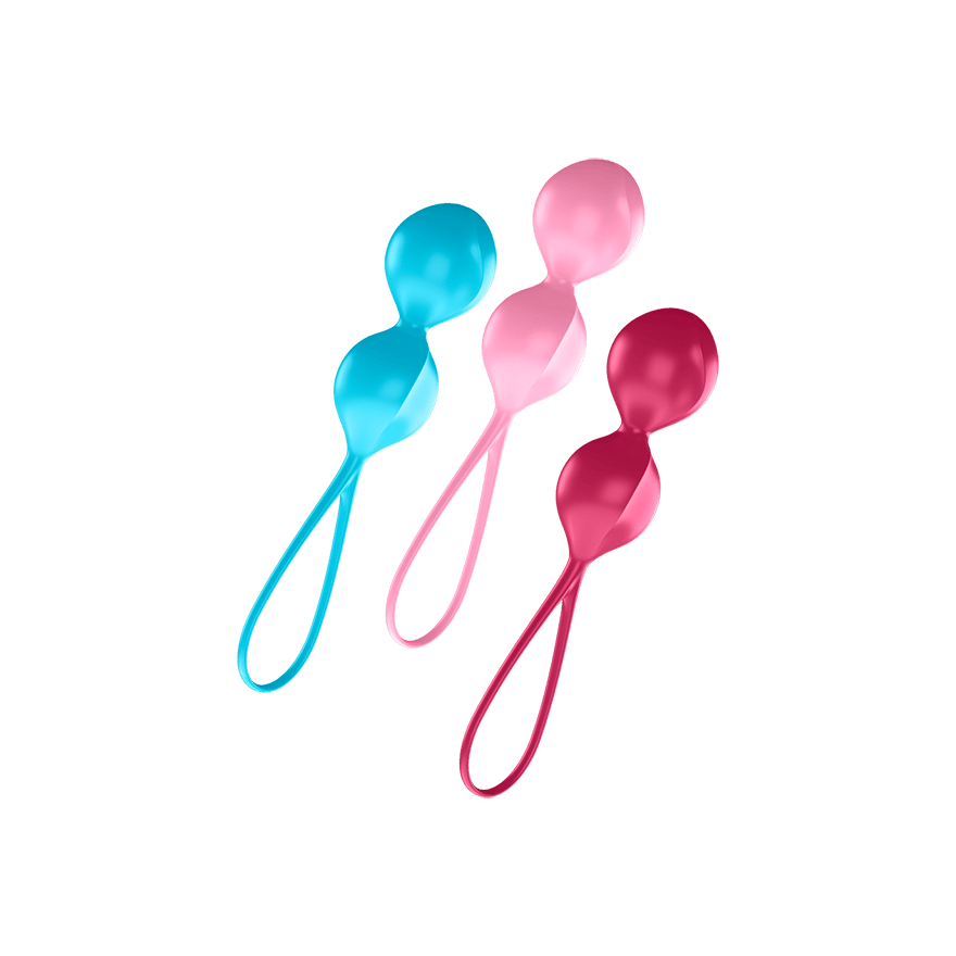 Satisfyer V Balls Orgasm Traning Set Love Eggs and Kegel Exercisers