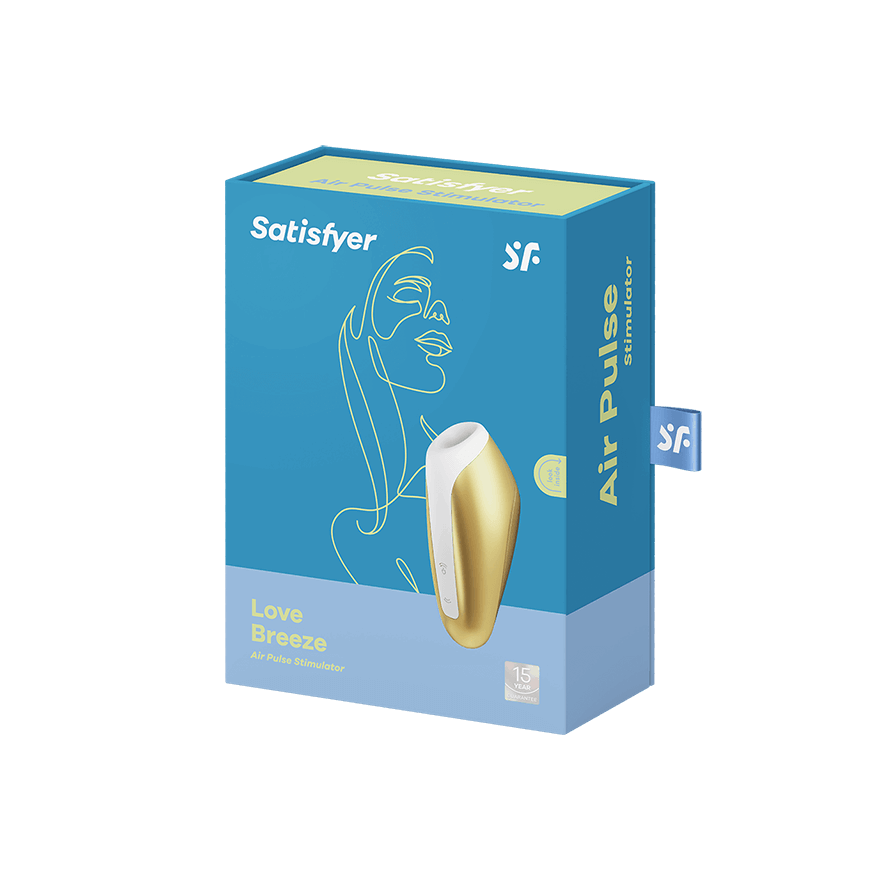 Satisfyer Love Breeze Air Pulse 11 Functions Clitoral Massager Clit Ticklers and Pulsators