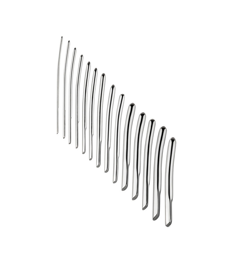 Medical Sex Flat End Urethral Sound Kit Penis Plugs