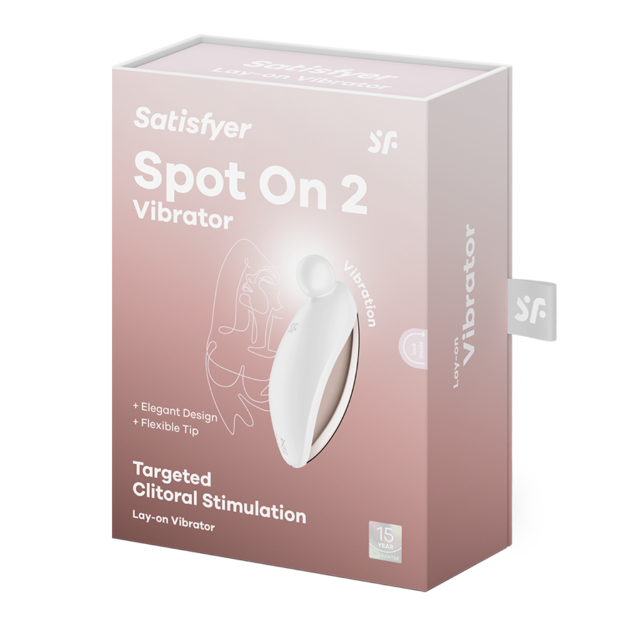 Satisfyer Spot On 2 Rechargeable Clitoral Stimulator Clit Ticklers and Pulsators