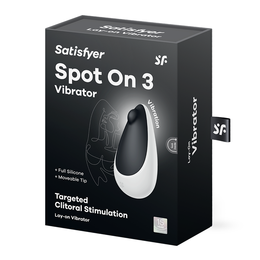 Satisfyer Spot On 3 USB Rechargeable Clitoral Stimulator Clit Ticklers and Pulsators