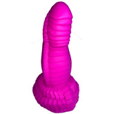 Bed Candy 8.5 Inch Fantasy Tongue Shape Dildo Purple Realistic Dildos