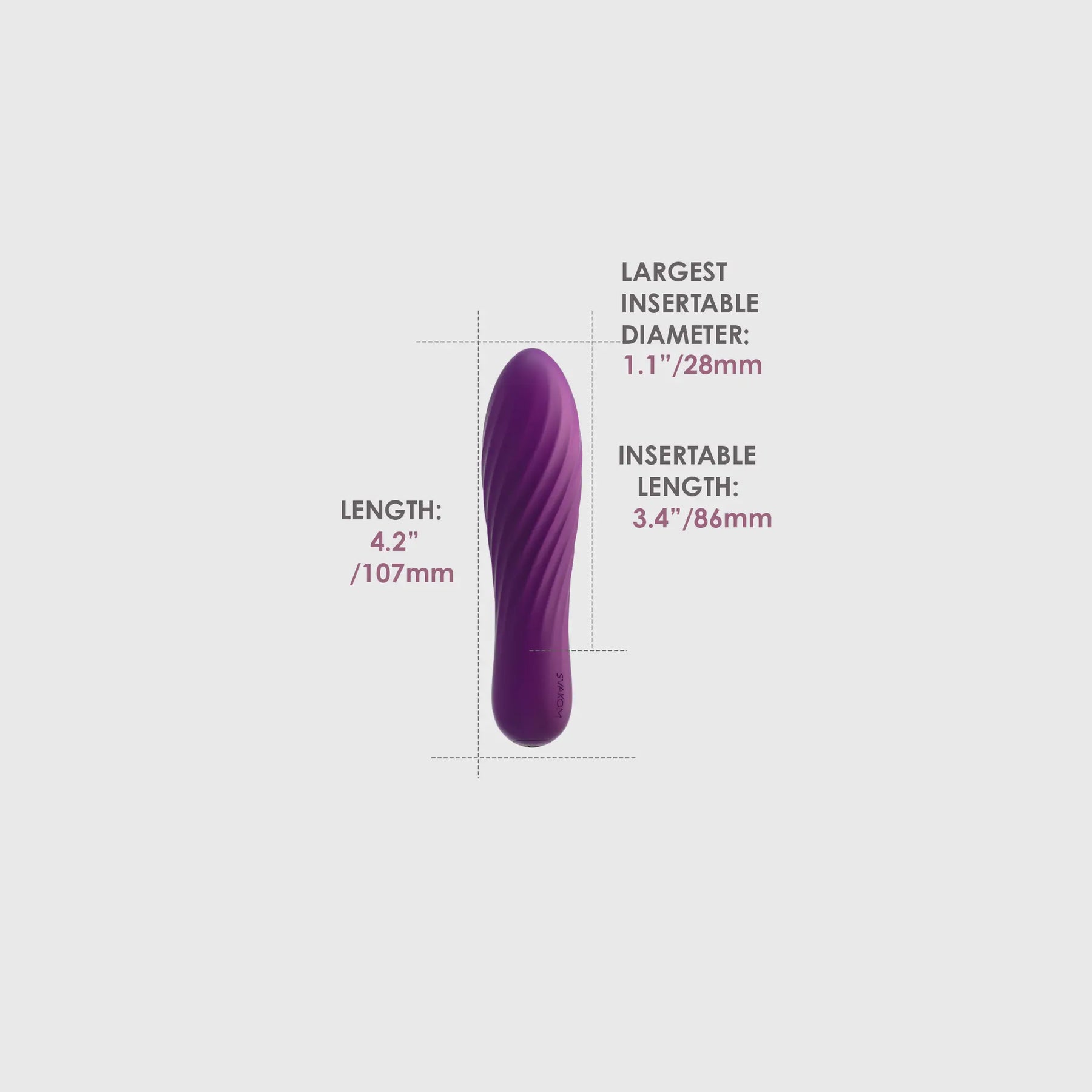 Svakom Tulip Multi Functions Powerful Bullet Vibrator Bullet Vibrators
