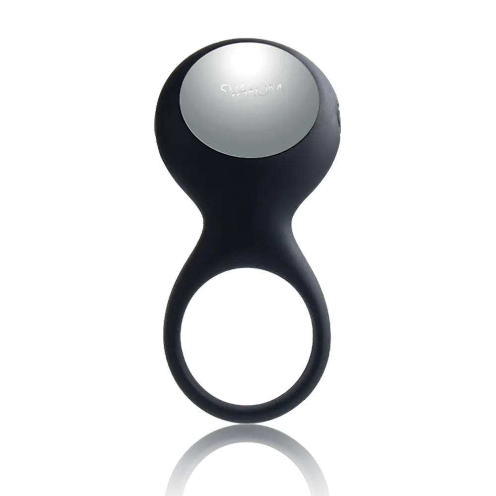Svakom Tyler Vibrating Mens Cock Ring with Textured Head Cock Rings