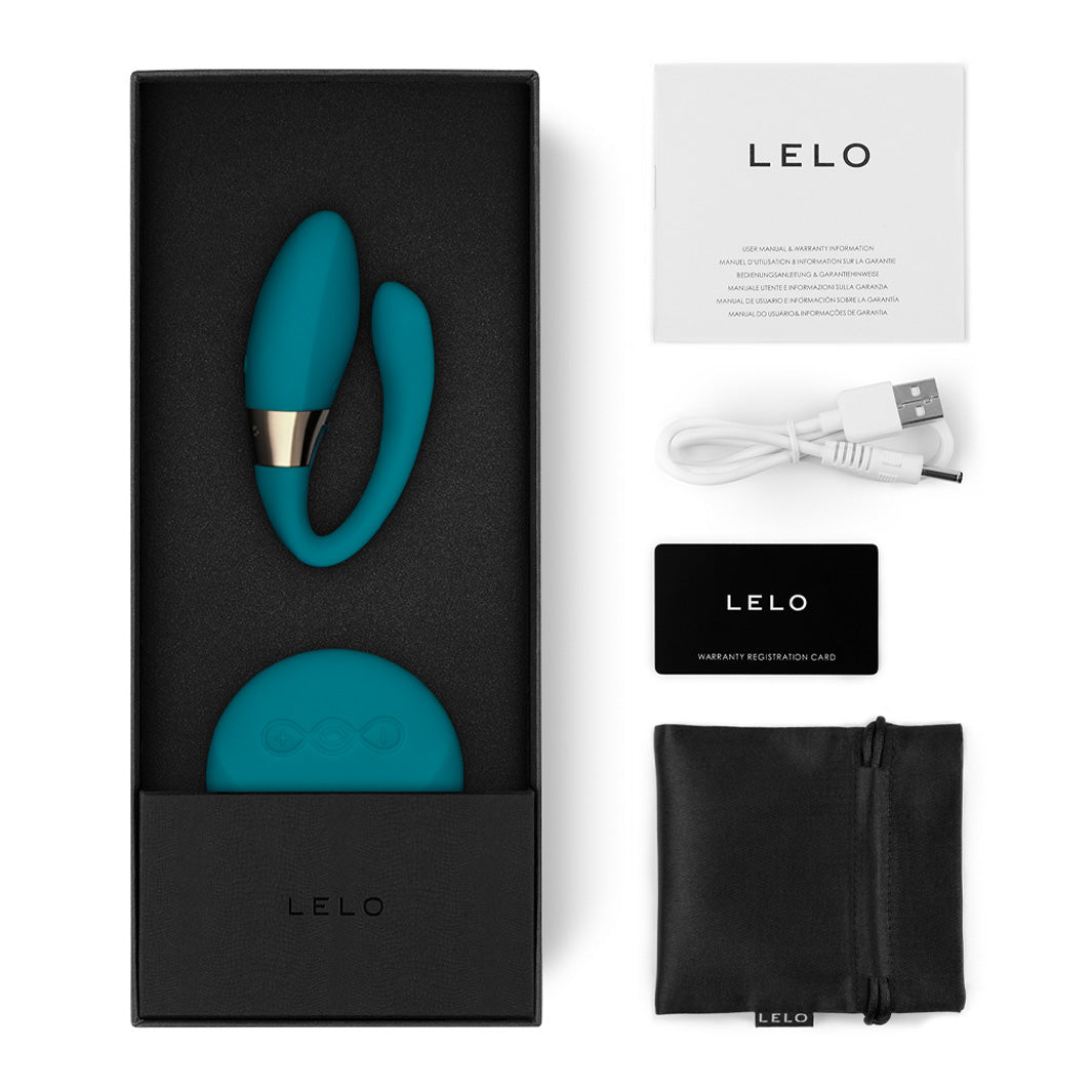 Lelo Tiani Duo Remote Controlled Couples Vibrator Clit Ticklers and Pulsators