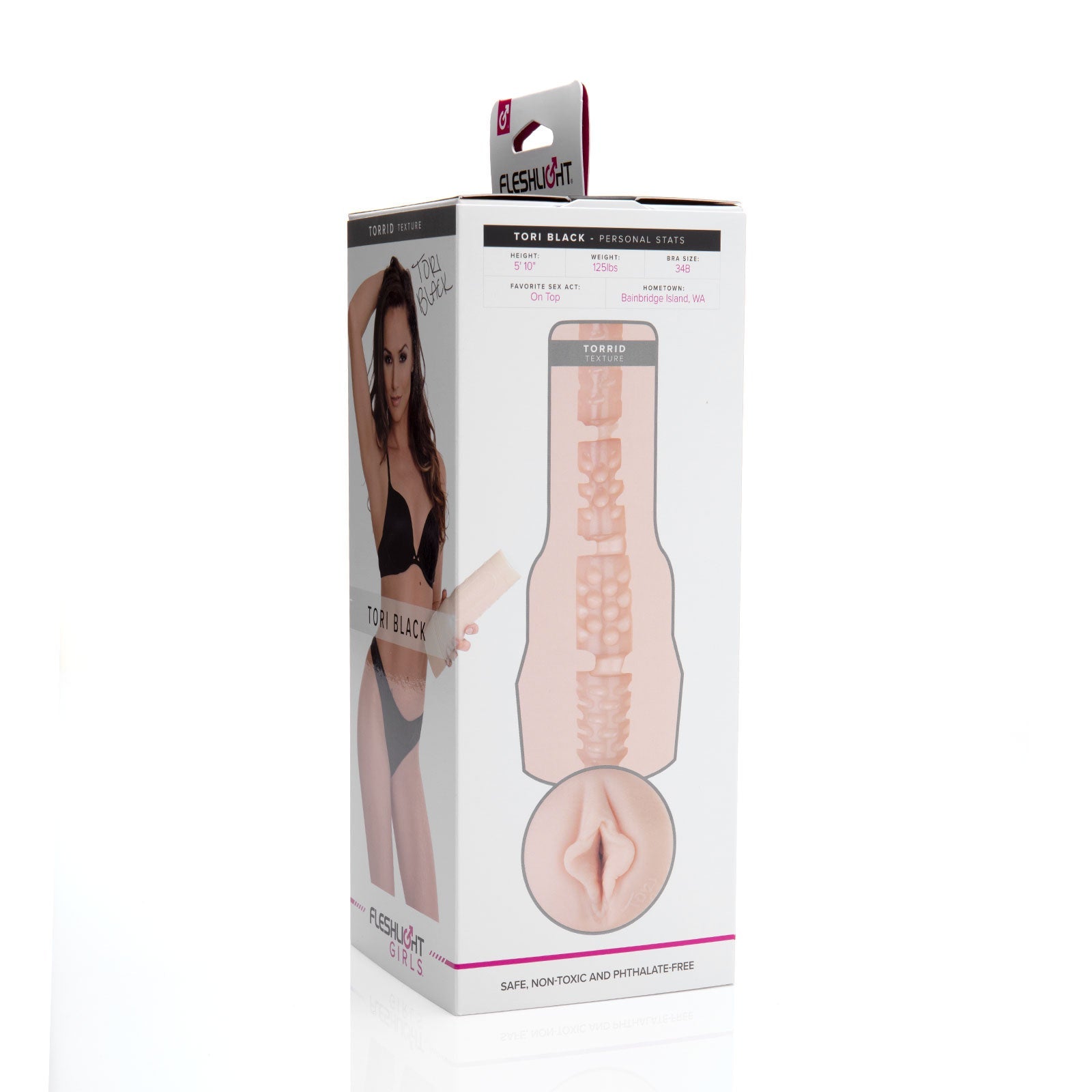 Fleshlight Girls Tori Black Realistic Mens Masturbator Fleshlight Male Masturbators