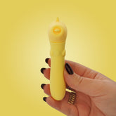 Unihorn Bean Blossom Bullet Vibe Yellow Bullet Vibrators