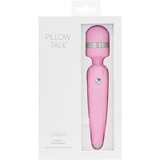 Premium Pillow Talk Cheeky Wand by BMS Factory - Body Wands