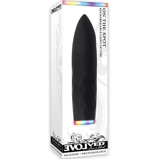 Evolved Pleasure Illuminator - The Spot Rechargeable Bullet Vibe - Bullet Vibrators