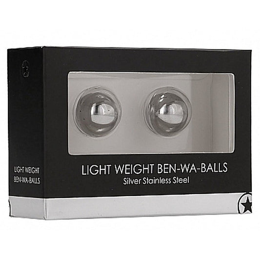 Ouch! Light Weight Ben-Wa Balls Silver