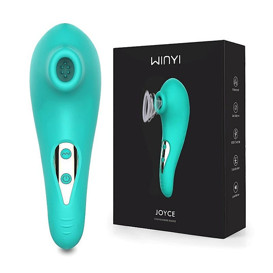 Joyce Clitoral Stimulator Teal - Clit Ticklers and Pulsators