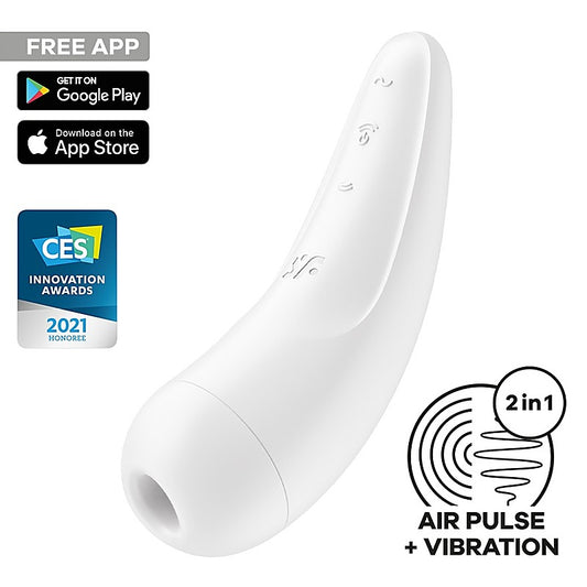 Satisfyer Curvy 2+ Mobile App Connected Clitoral Massager