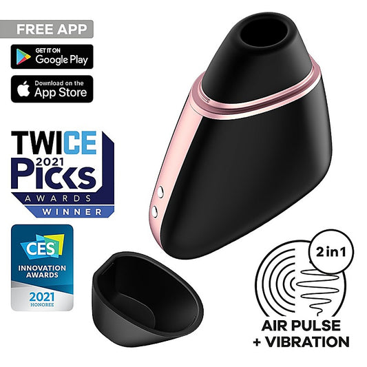 Satisfyer Love Triangle App Controlled Air Pulse Clitoral Massager