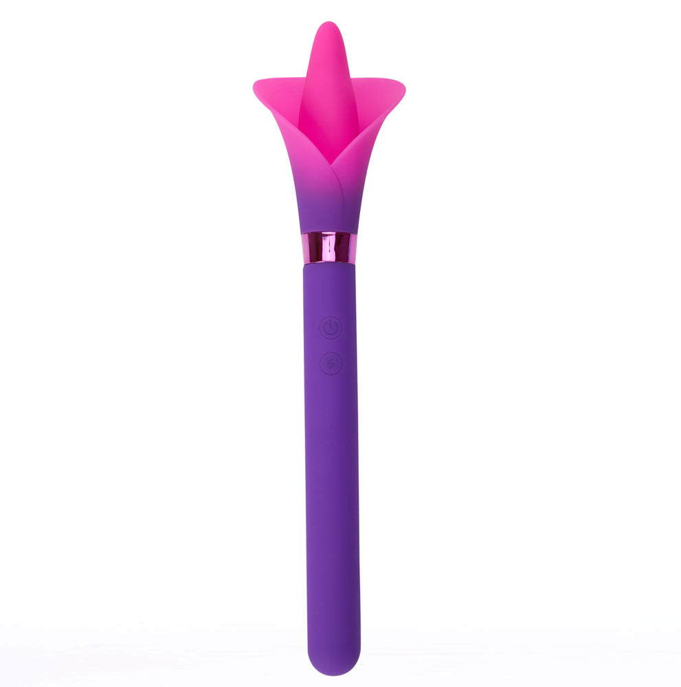 Maia VALA USB Rechargeable Flower Vibrator Purple Personal Massagers