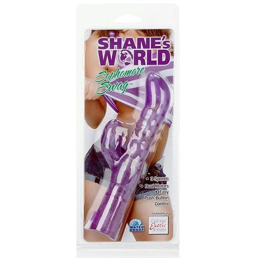 Shane's World Sophomore Swag In Purple - Rabbit Vibrators