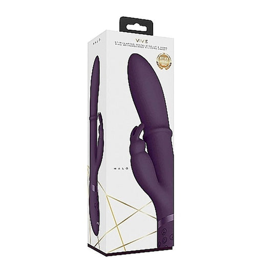Vive Halo Rabbit Vibrator - Elevate Your Intimate Bliss - Non-Realistic Dildos