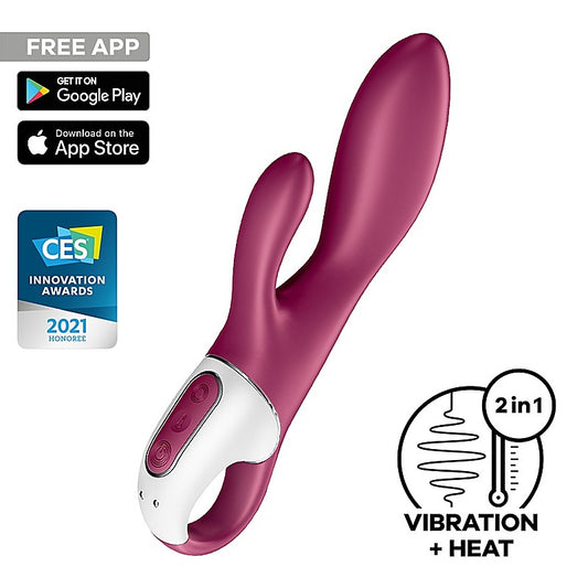 Satisfyer Heated Affair App Connected G Spot Rabbit Vibrator