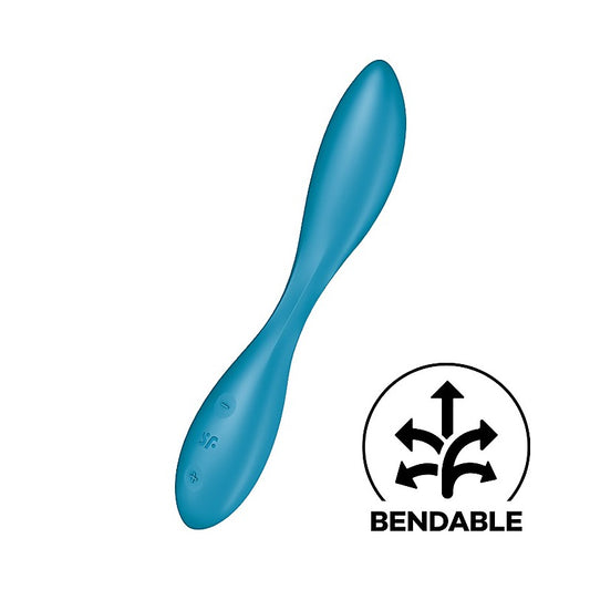 Satisfyer G-Spot Flex 1 Bendable 12 Functions Adult Vibrator