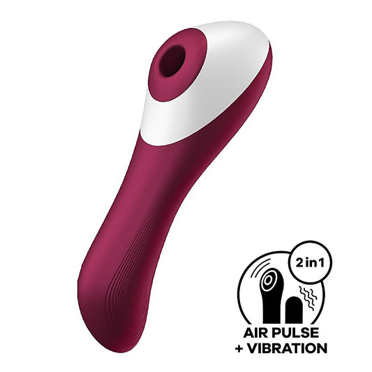 Satisfyer Dual Crush Air Pulse Clitoral and G Spot Vibrator