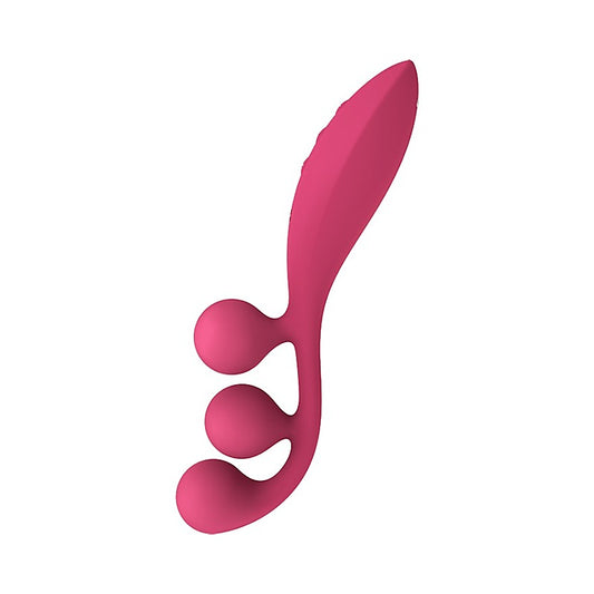 Satisfyer Tri Ball 1 Silicone 50 Functions Multi Vibrator - Clit Ticklers and Pulsators