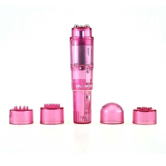Pocket Pleasure Vibrator and Attachments - G-Spot Vibrators